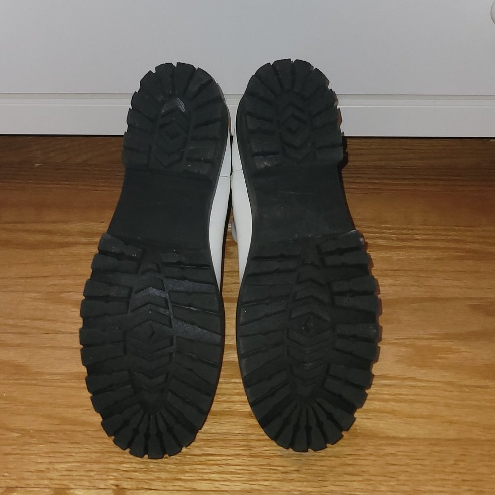 White combat boots - Picture 4 of 5